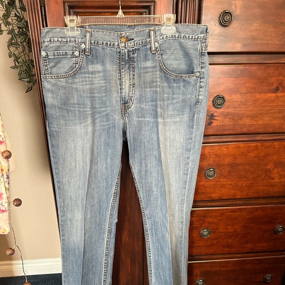 Men’s Original Levi Strauss & Co. 527 Blue Jeans - Gently Used - 36”x32”